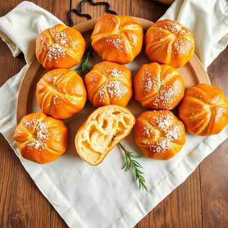 Pyragai - Oven-Baked Lithuanian Pastries Recipe